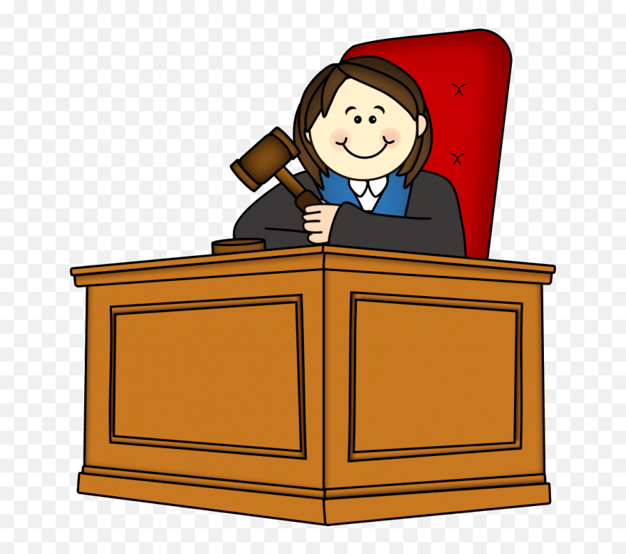 Judge Clipart Tribunal Judge Tribunal - Court Room Png Emoji,Judge Clipart