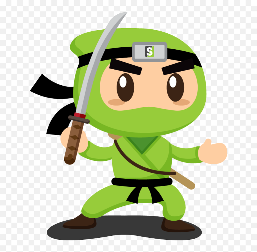 Want To Be A Customer Experience Ninja - Green Ninja Cartoon Png Emoji,Ninja Clipart