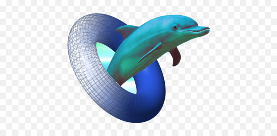 Dolphin Png - Vaporwave Dolphin Png Emoji,Vaporwave Png