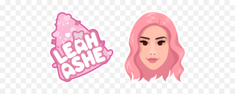 Leah Ashe And Logo Cursor U2013 Custom Cursor - Roblox Leah Ashe Emoji,Youtuber Logos
