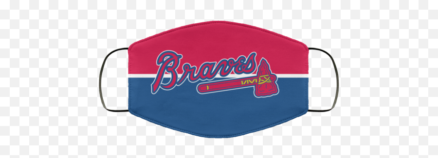 Free Shipping U2013 Atlanta Braves Face Mask - Dr Seuss Mask Meme Emoji,Atlanta Braves Logo