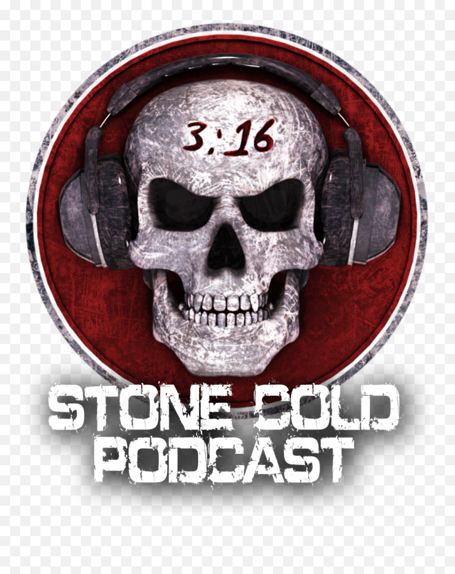 Stone Cold Podcast Logo By Httpsdarkvoidpictures - Scary Emoji,Google Podcast Logo