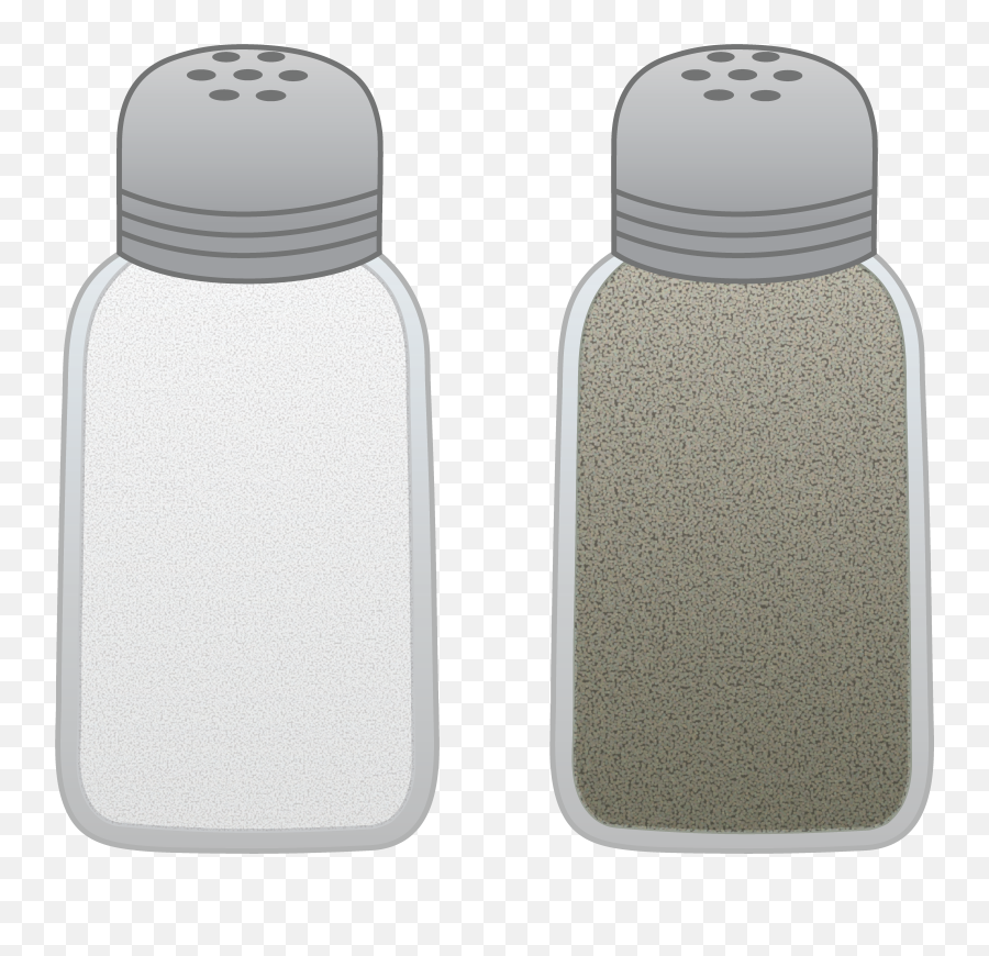 Salt And Pepper Shakers - Transparent Salt And Pepper Clipart Emoji,Salt Clipart