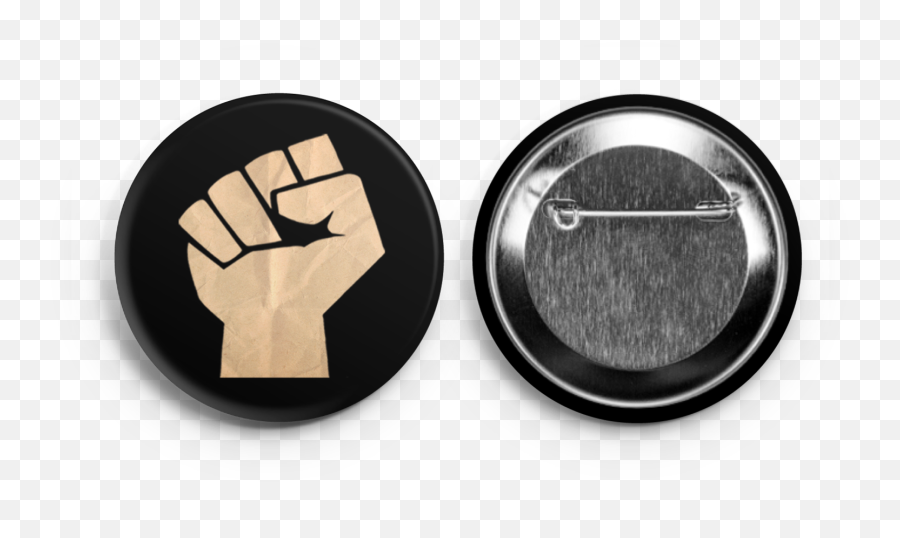 Rage Against The War Machine Fist Button - Fist Emoji,Rage Against The Machine Logo