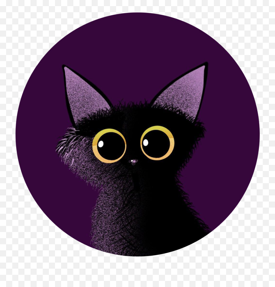 Kitty U2013 Amirmasoud Sheydaei - Dot Emoji,Black Cat Png