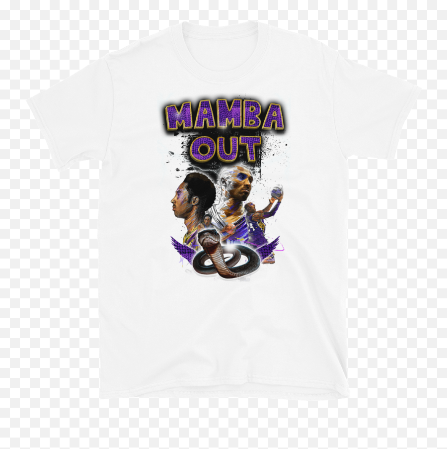 Kobe Bryant - Mamba Out Tshirt Harley Quinn Emoji,Black Mamba Kobe Logo
