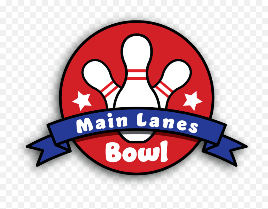 Main Lanes Bowling Alley Logo Design Emoji,Bowling Logo