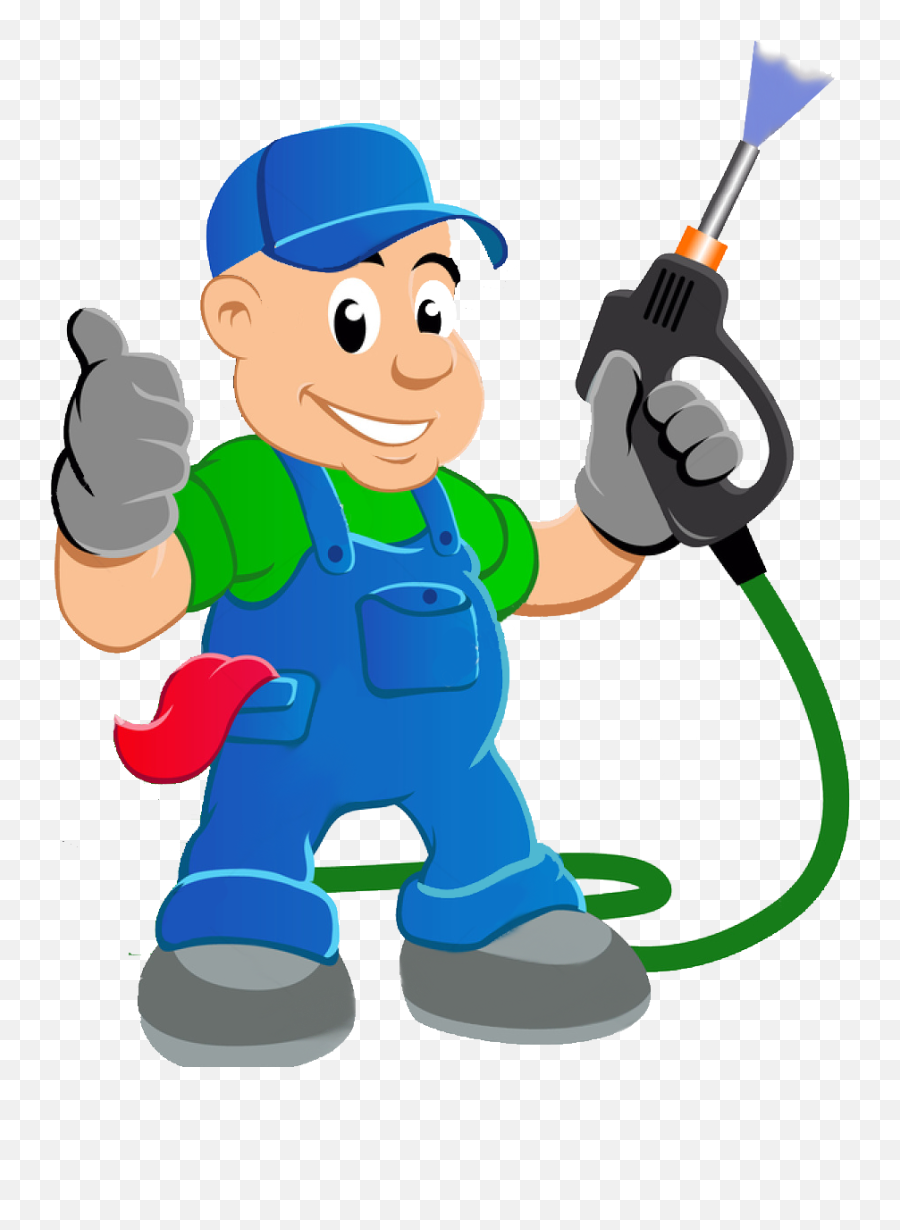 Handyman Clipart Pool Maintenance - Man Pressure Washing Clip Art Emoji,Handyman Clipart