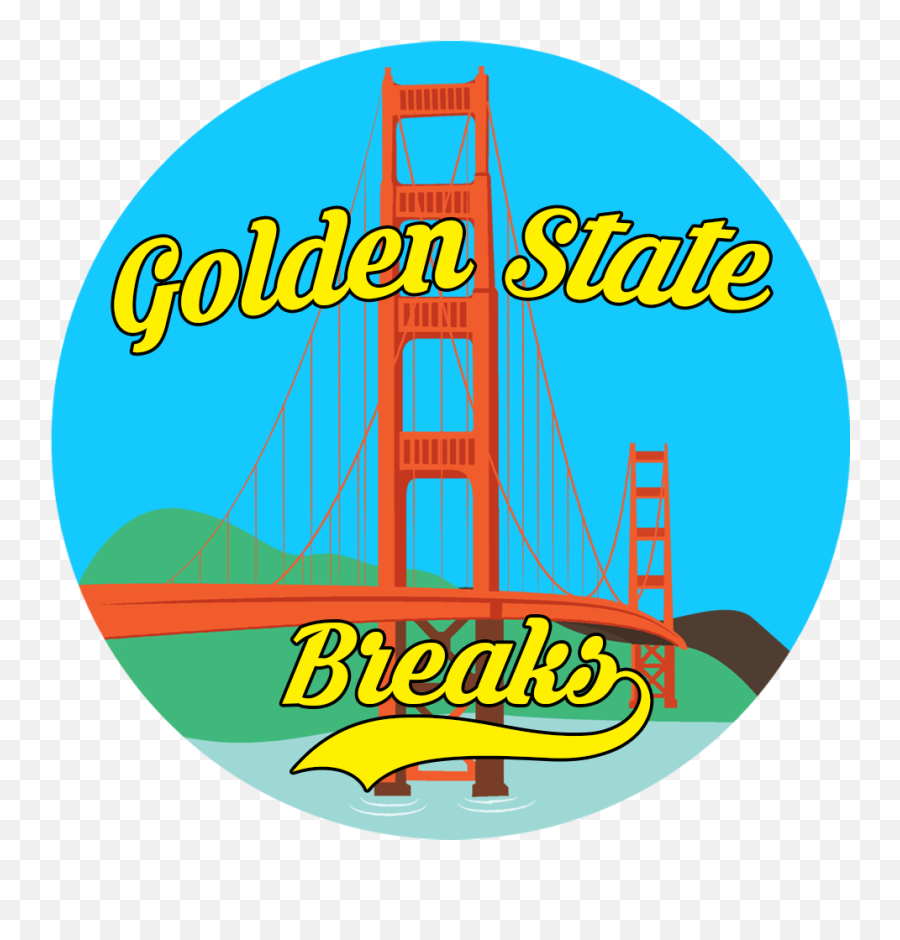 Golden State Breaks - Golden Gate Bridge Emoji,Golden State Logo