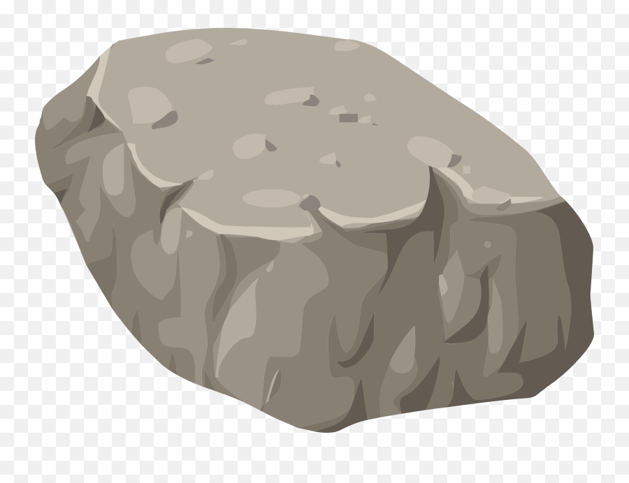 Rock Clipart Cute Rock Cute - Rock Clipart Emoji,Rock Clipart
