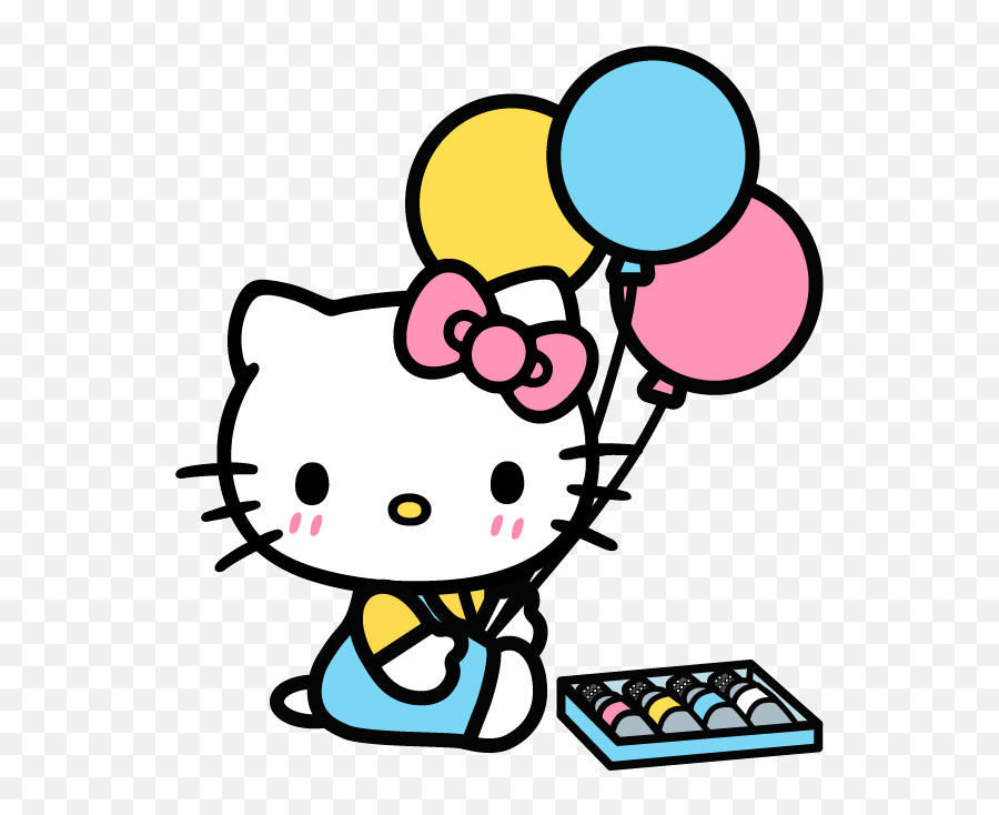 Hellogif In 2021 Hello Kitty Backgrounds Hello Kitty - Hello Kitty Transparent Face Pink Emoji,Animated Clipart