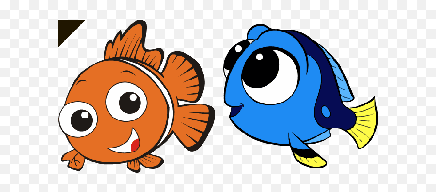 Finding Nemo Cute Cursor - Touched The Butt Nemo Emoji,Finding Nemo Logo
