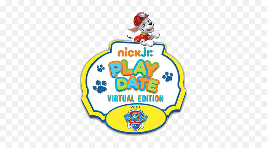 Nick Jr Virtual Play Date With Paw Patrol Nick Jr - Paw Patrol Emoji,Nick.com Logo