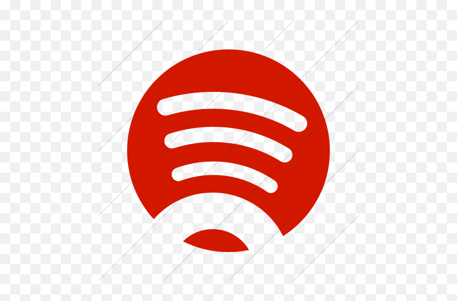 Spotify Png Icon - Red Spotify Icon Transparent Emoji,Spotify Png