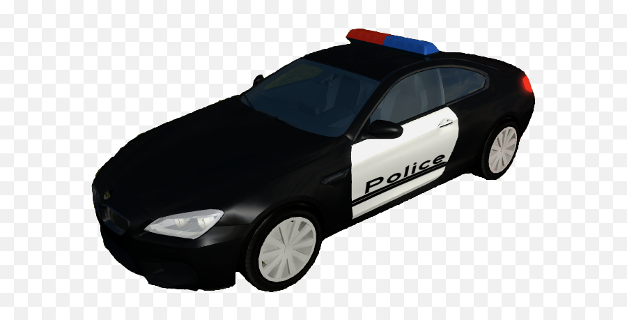 Bmw M6 Police Unmodified - Bmw M6 Vehicle Simulator Full Vehicle Simulator Roblox Police Car Emoji,Cop Car Png