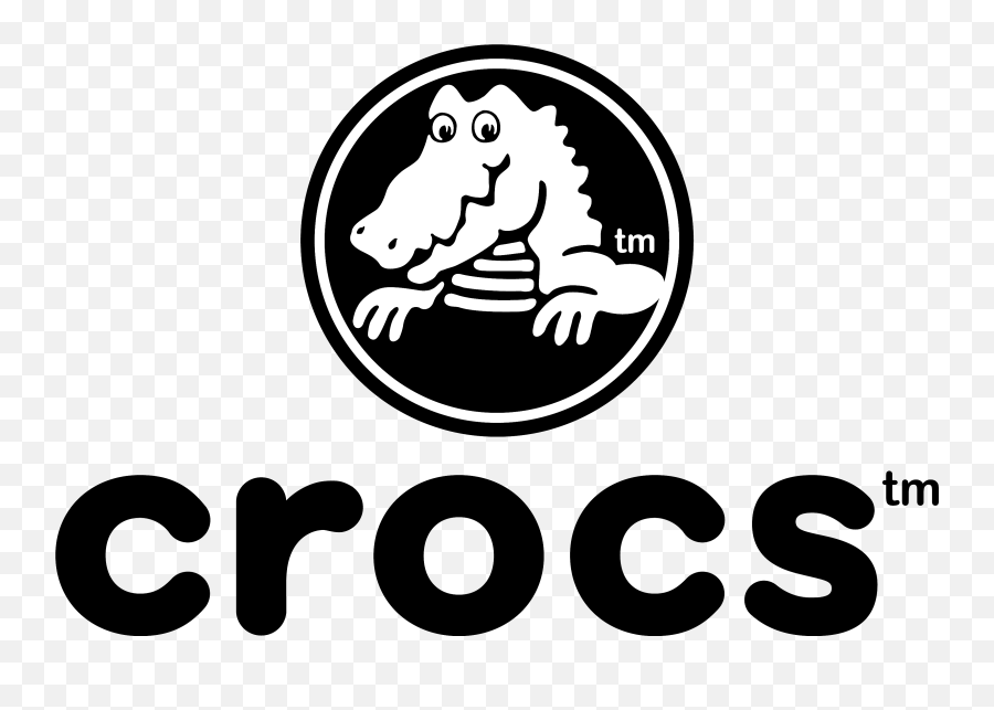 Crocs Logo And Symbol Meaning History Png - Crocs Logo Emoji,Black Circle Png
