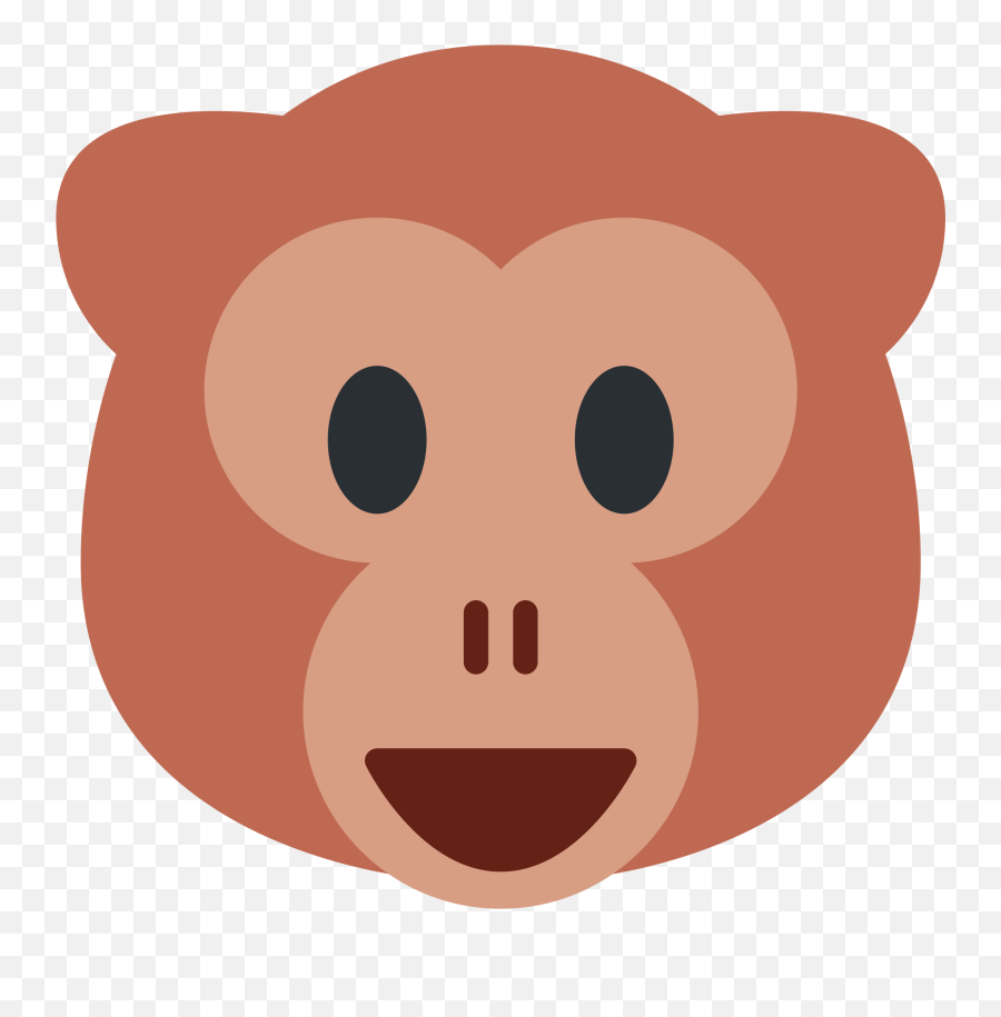Monkey Face - Discord Monkey Face Emoji Transparent Png Monkey Face Emoji Discord,Monkey Transparent
