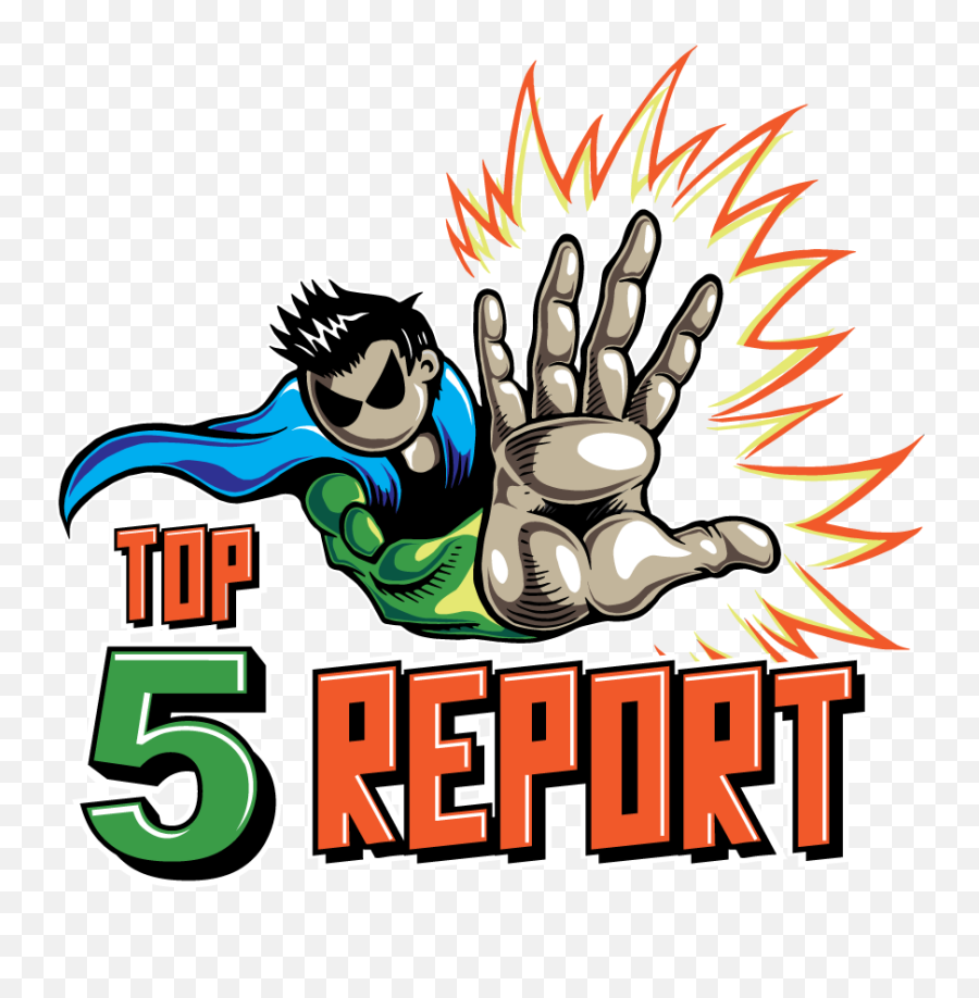 Top Five Report Clipart - Fictional Character Emoji,Report Clipart