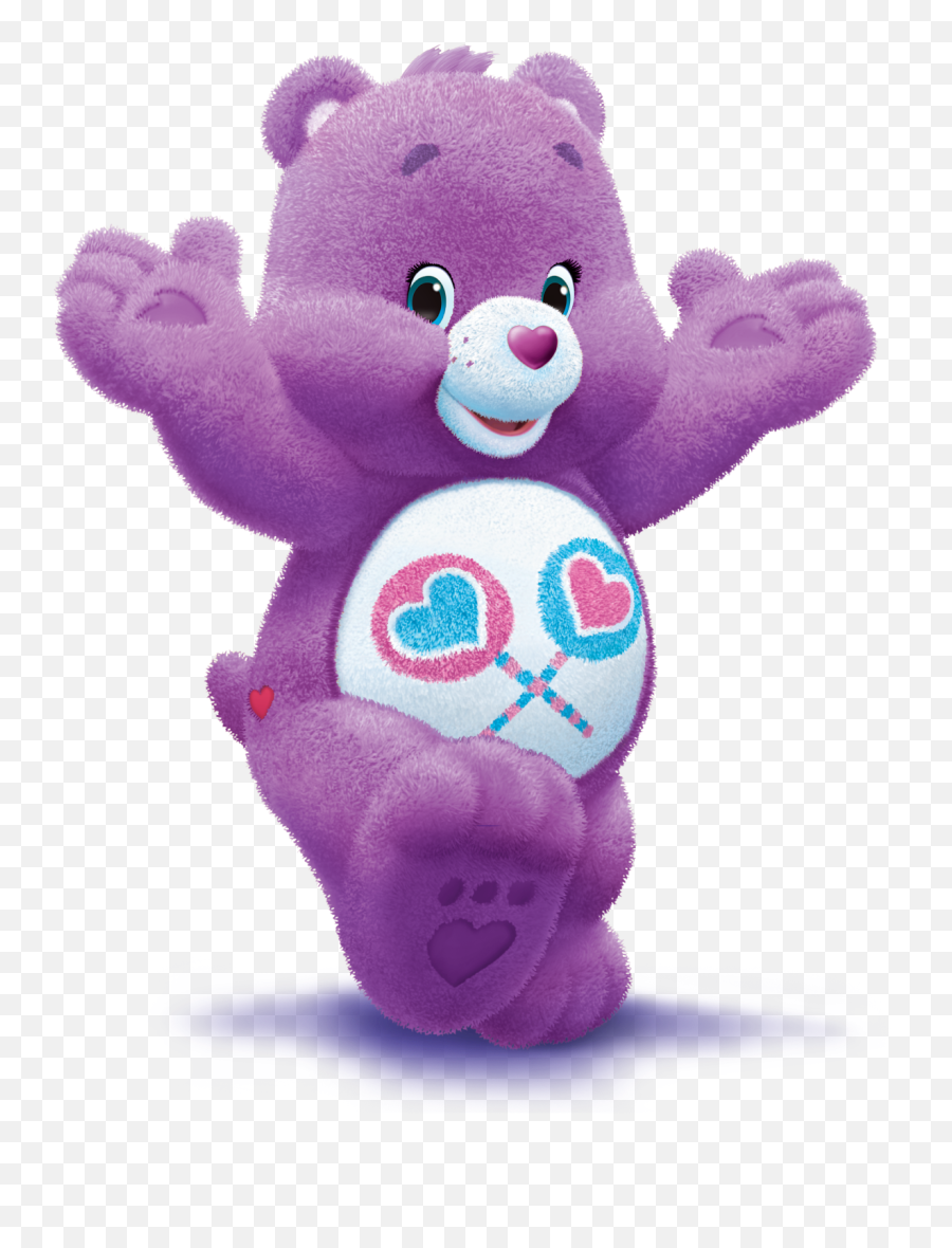 Care Bear Png - Care Bears Carebear Soft Toy 98154 Vippng Purple Care Bears Png Emoji,Care Bears Png