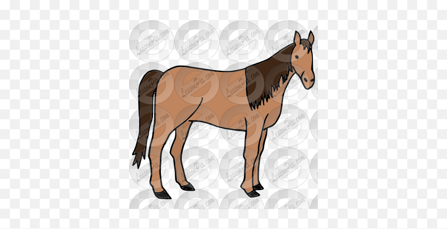 Horse Picture For Classroom Therapy - Pinturas Misioneras Emoji,Horse Clipart