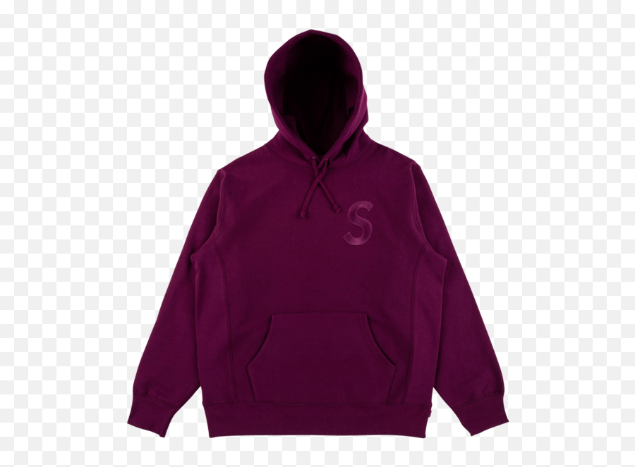 Supreme Tonal S - Logo Hooded Sweatshirt Fw17 Su2518 Emoji,Supreme S Logo