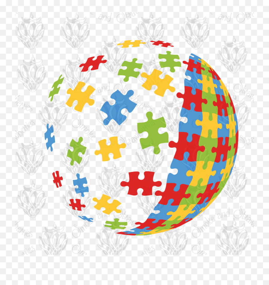 Download Autism Awareness Puzzle Ball Emoji,Autism Awareness Png
