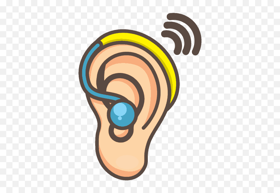 Clipart Ear Effective Listening - Clip Art Hearing Aid Png Emoji,Listening Ears Clipart