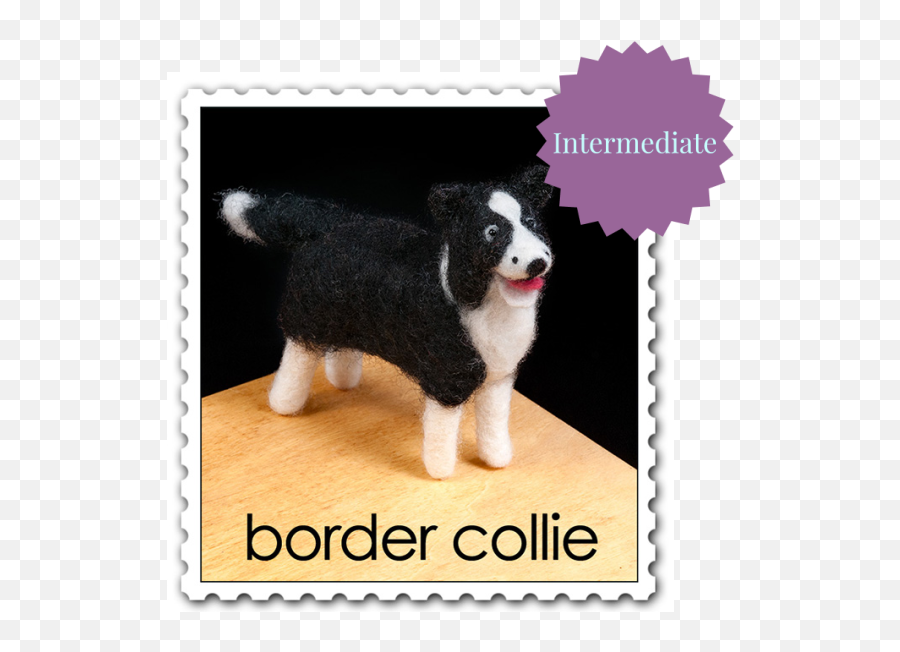 Border Collie Needle Felting Kit - Intermediate Emoji,Border Collie Png