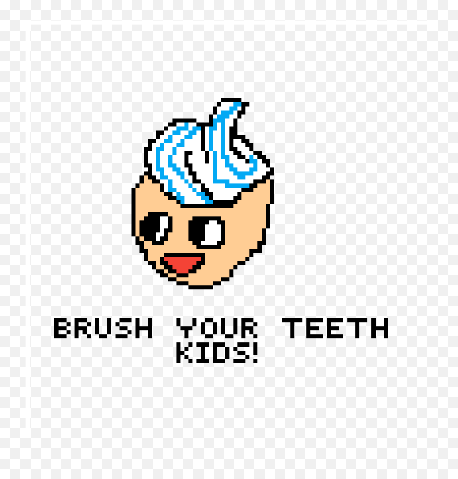Brush Your Teeth Kids By Derpydev Clipart - Full Size Language Emoji,Brush Teeth Clipart