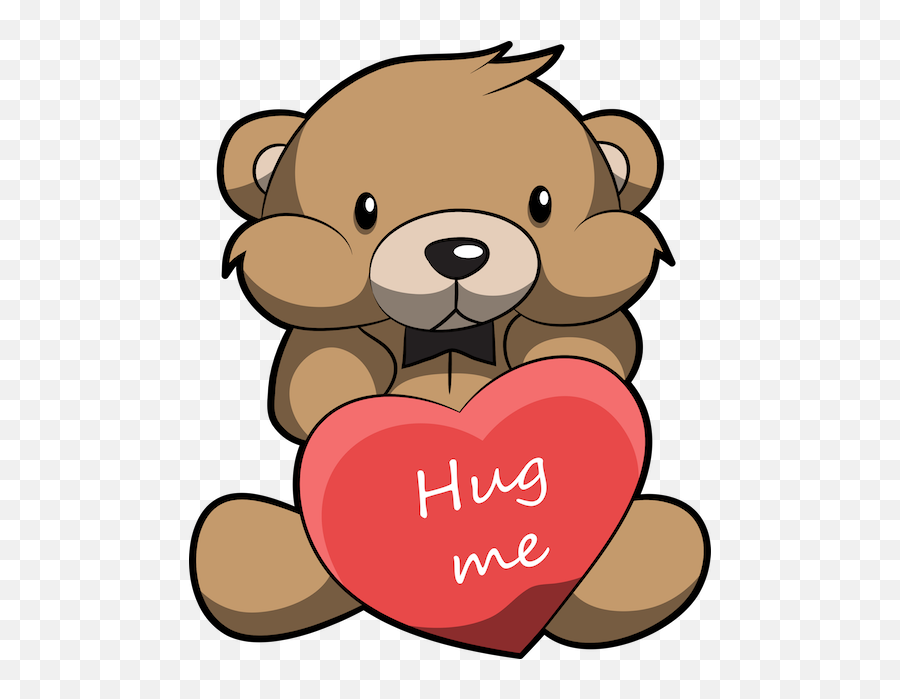Cute Teddy Bear Stickers For Imessage By Simeon Ou0027connor Emoji,Bear Emoji Png