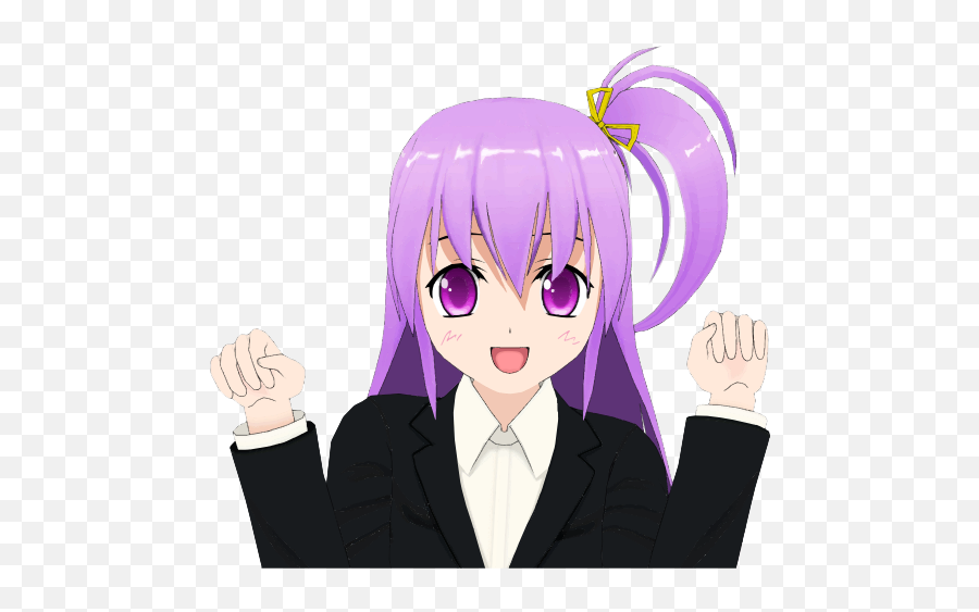 Free Cartoon Girl Clipart Pictures - Anime Girl Art Clip Emoji,Clipart Girl