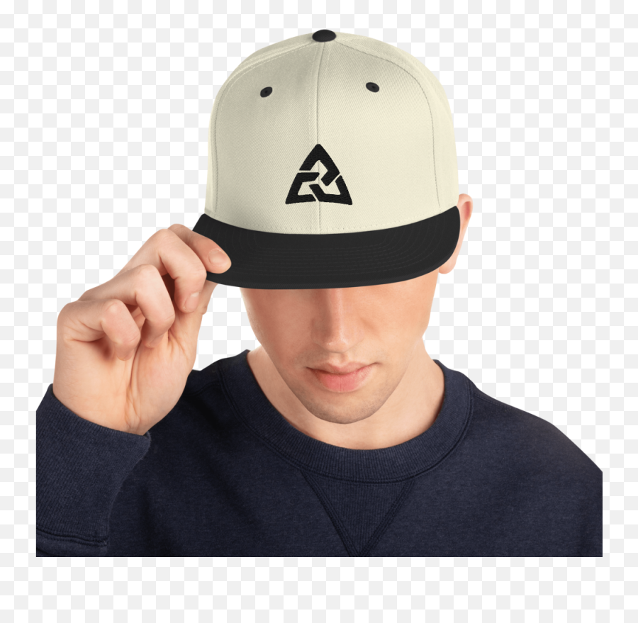 Exclusive Cool Logo White Snapback Hat Inkawaii - Hat Emoji,Cool Logo