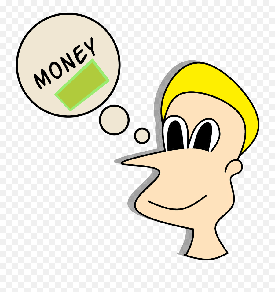 Thinking About Money Clipart - Full Size Clipart 594642 Eyes Clip Art Emoji,Money Clipart