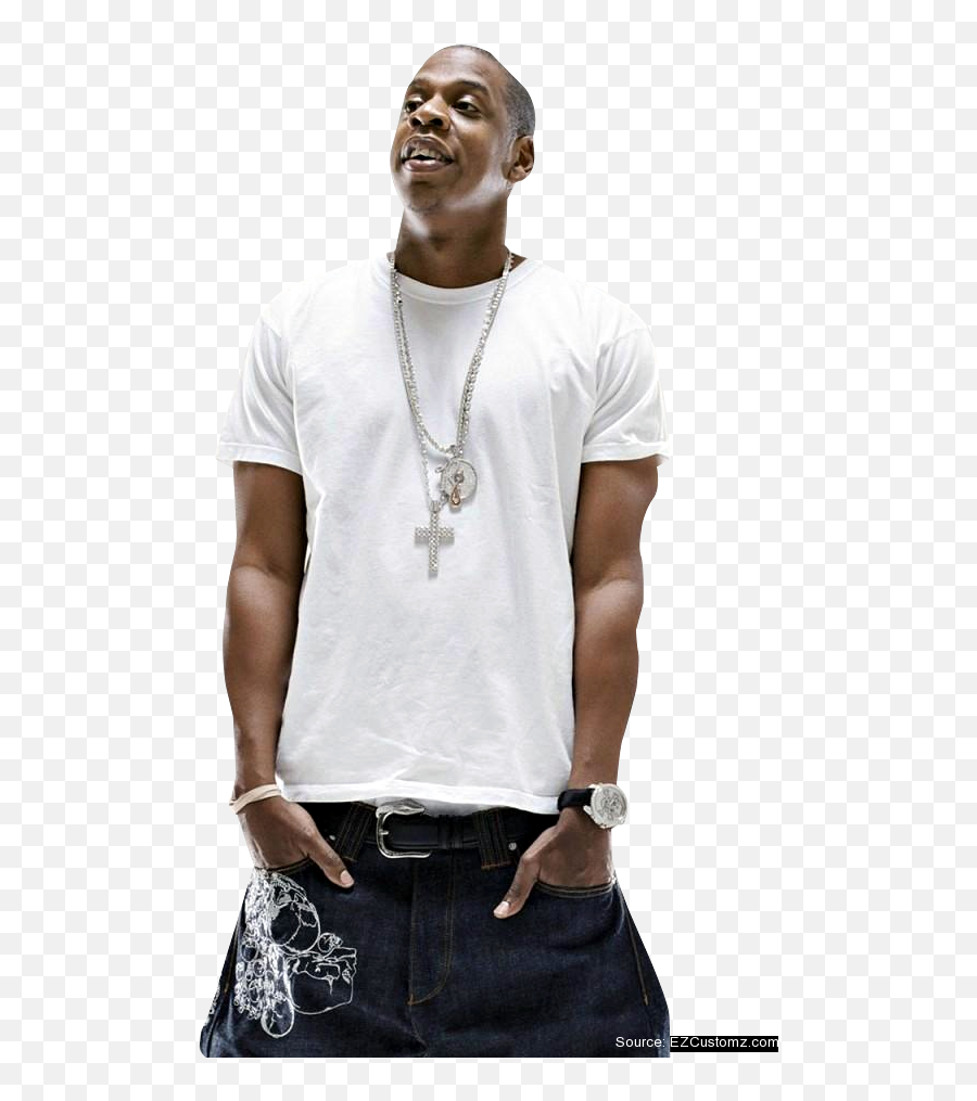 Jay Z Hip Hop Rap Music Singer Huge - Pure Diamond Chain For Men Emoji,Jay Z Png