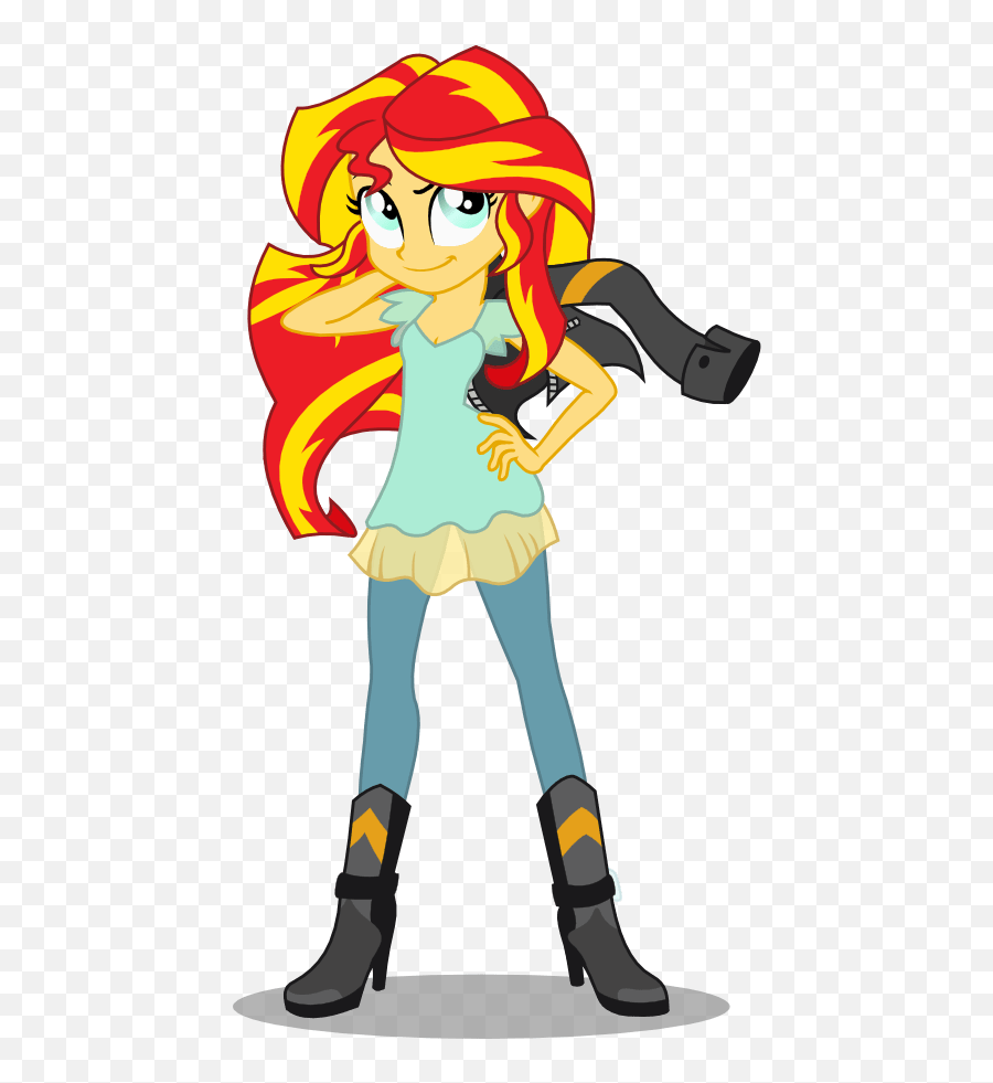 Image Sunset With Ears And Smiling Eg2 - Sunset Shimmer Equestria Girl 2 Emoji,Eg2 Png Pictures