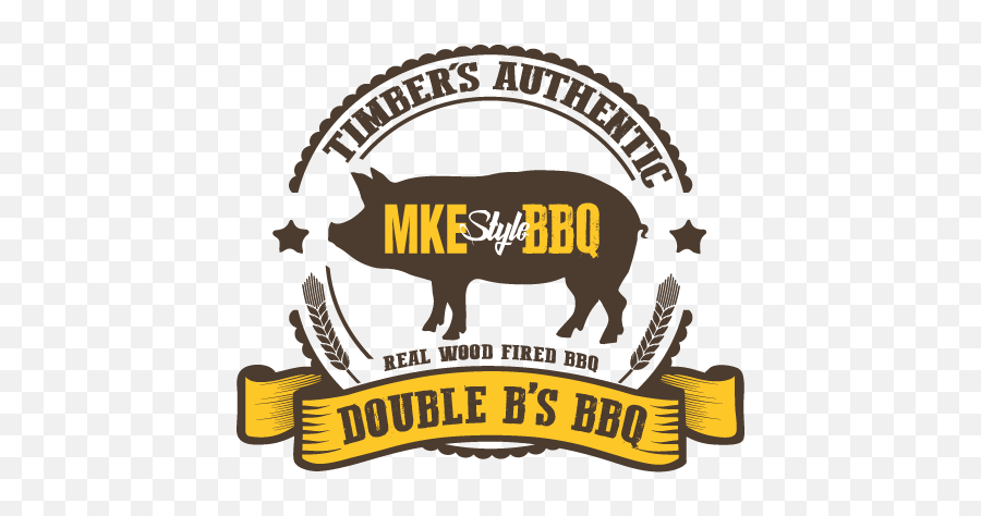 Double Bu0027s Bbq - Timbers Bbq Food Truck Emoji,Barbecue Logo