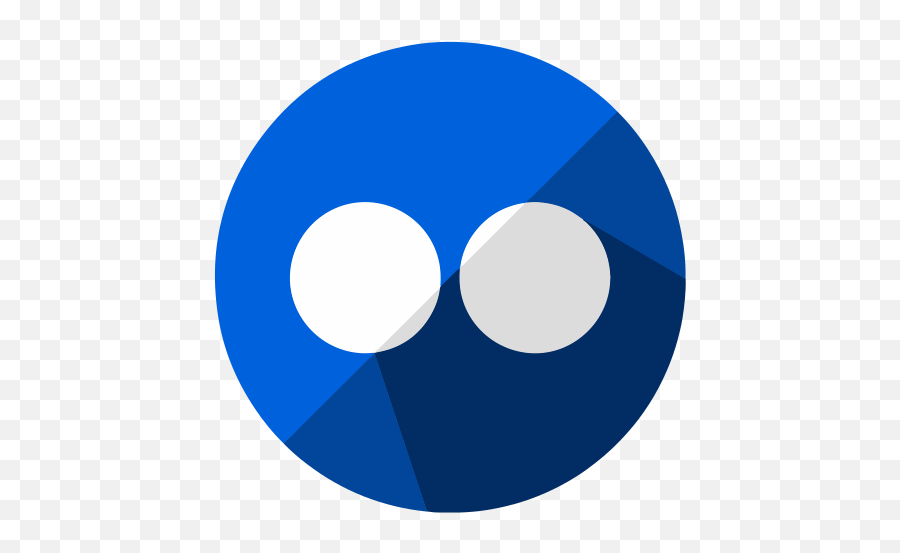 Flickr Logo Free Icon Of Social Media Pro - Dot Emoji,Flickr Logo