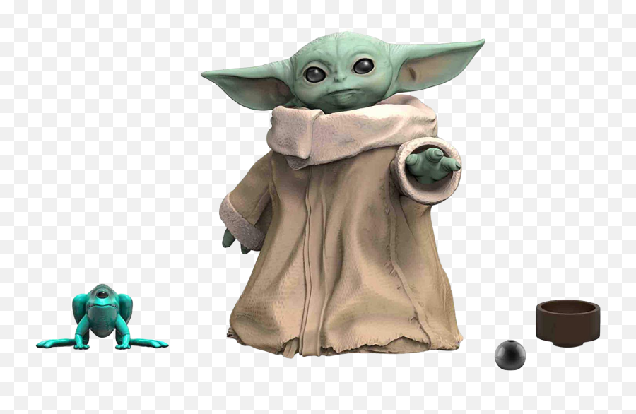 The Surprise Stars Of Holiday Spending From 2019 - Ceros Baby Yoda Black Series Figure Emoji,Baby Yoda Png