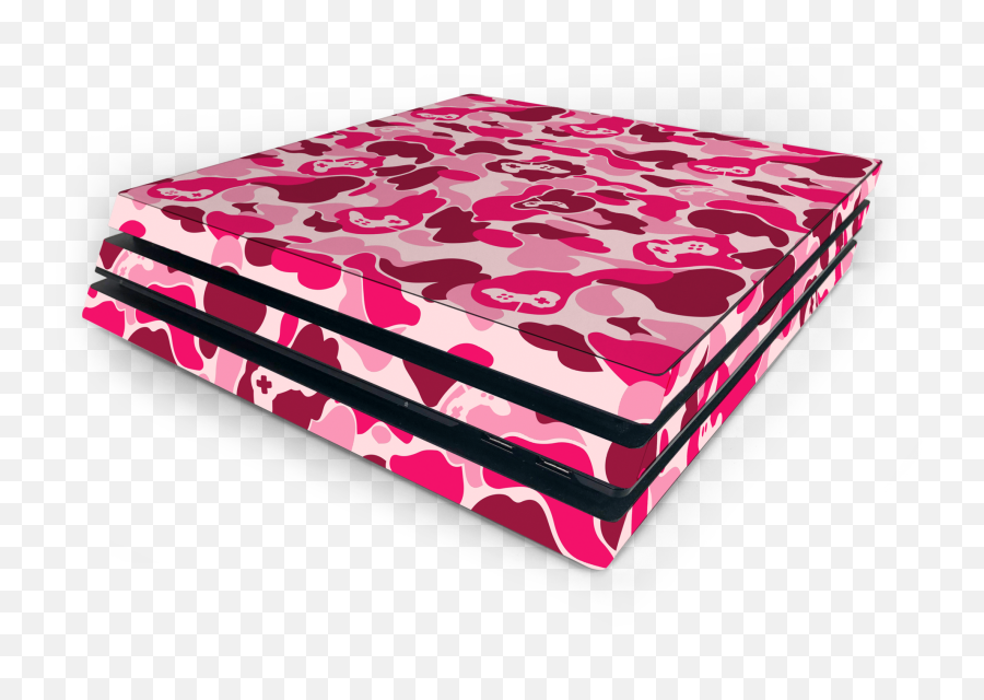 Sony Ps4 Pro Pink Game Camo Skin - Ps4 Camo Skin Full Size Pink Ps4 Emoji,Ps4 Pro Png