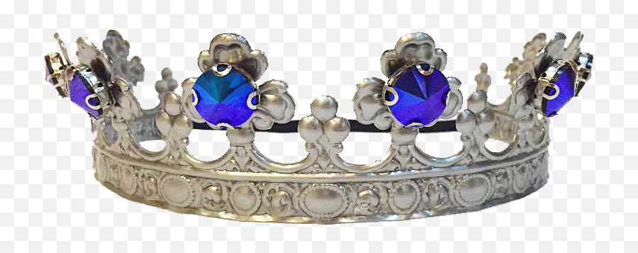 Silver Crown Png - Transparent Png Sapphire Crown Emoji,Silver Crown Png