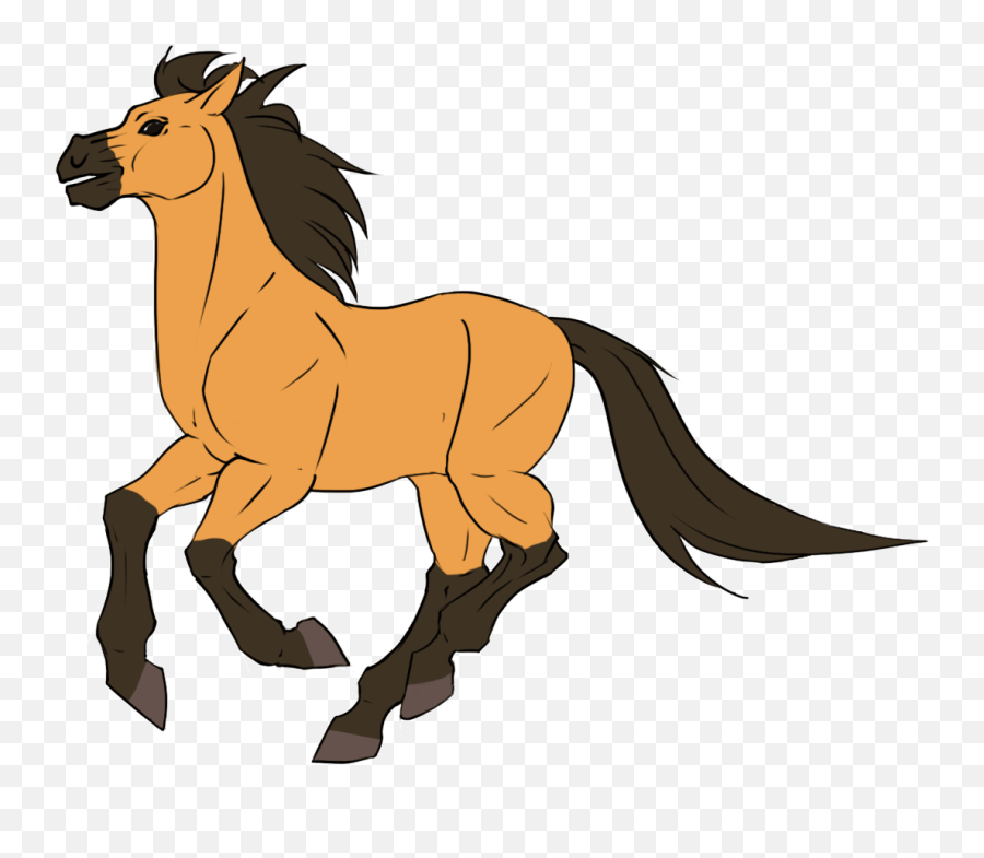 Horse Clipart Spirit Transparent Free - Horse Clipart Spirit Emoji,Horse Clipart