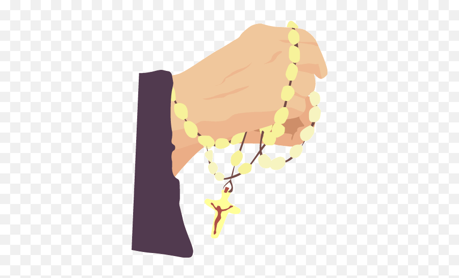 Download Christmas Clip Art Free - Rosary Emoji,Religious Christmas Clipart