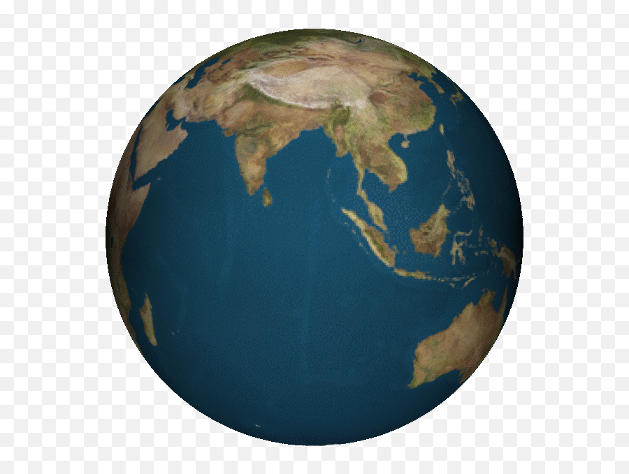 Animated Gif Earth Clipart Best 3d - Rotating Earth Gif Emoji,Earth Clipart