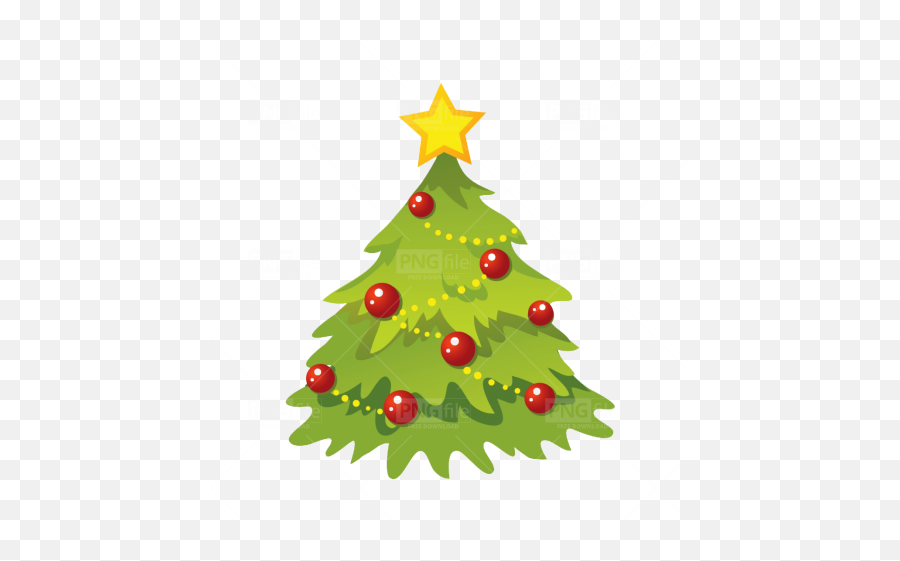 Christmas Tree Png - Photo 761 Pngfilenet Free Png Emoji,Cartoon Christmas Tree Png