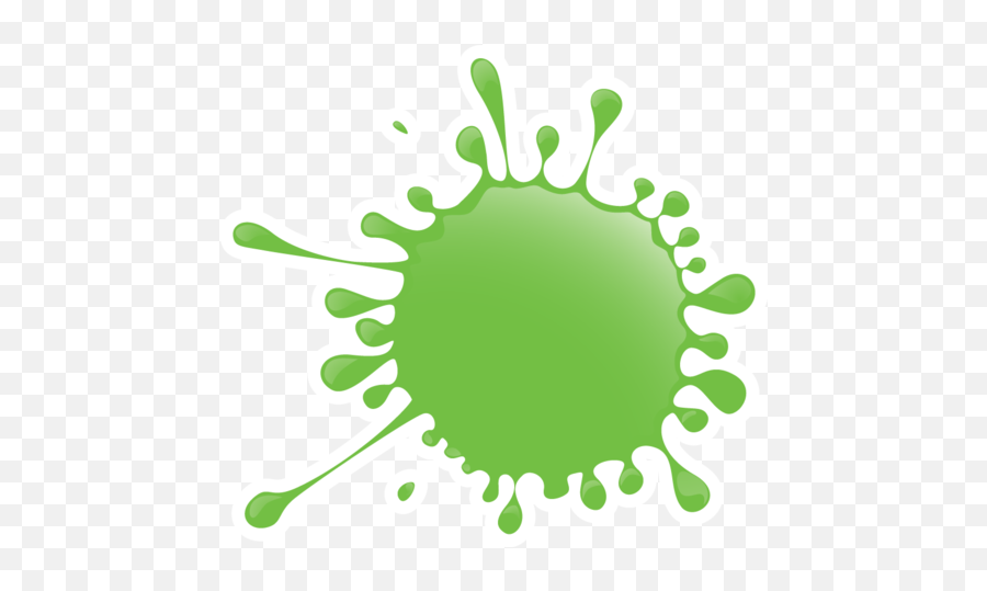 Download Free Green Splatter Png - Whacked Out Full Size Emoji,Green Paint Splatter Png