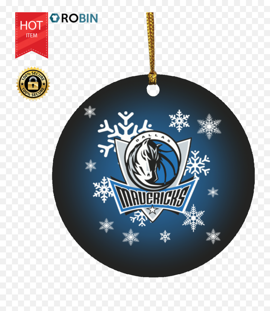 Dallas Mavericks Merry Christmas Circle - Vertical Emoji,Dallas Mavericks Logo