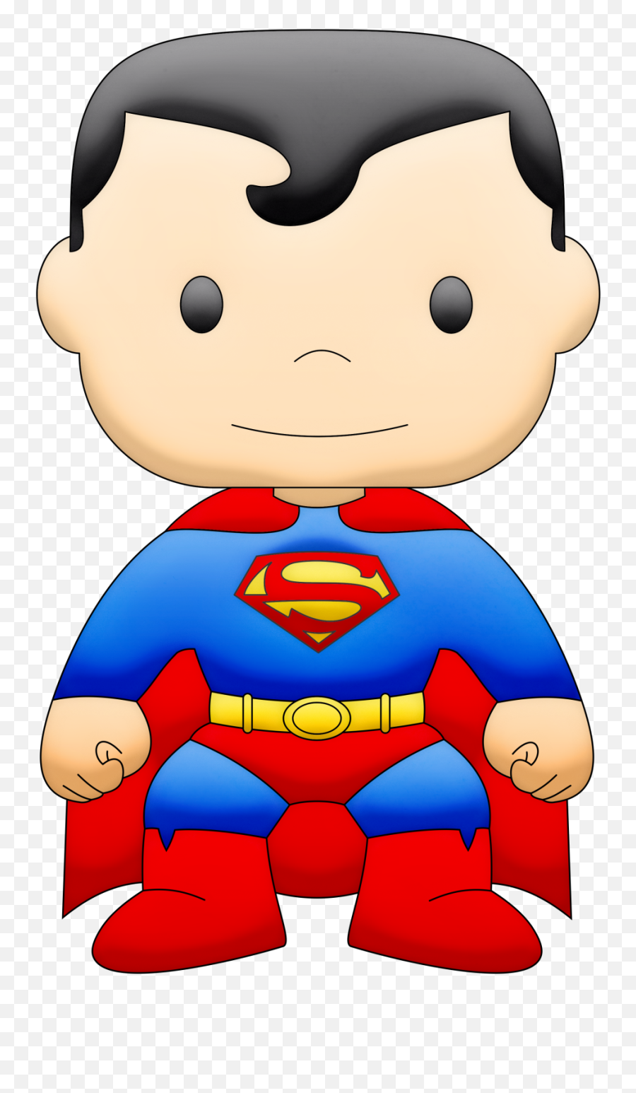 Superman Kids Clipart Transparent Png - Superman Kids Png Emoji,Superman Clipart