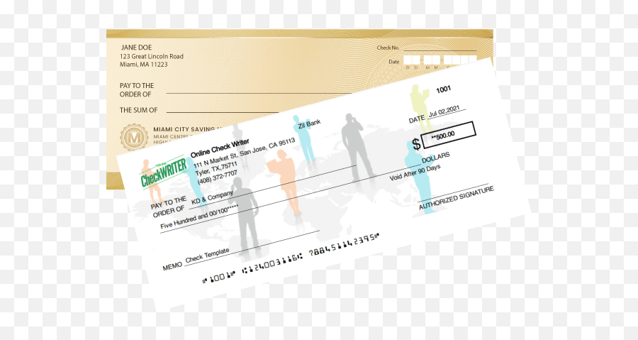 Check Template Online Design U0026 Print Now On Any Printer Emoji,Credit Card Blanks With Logo