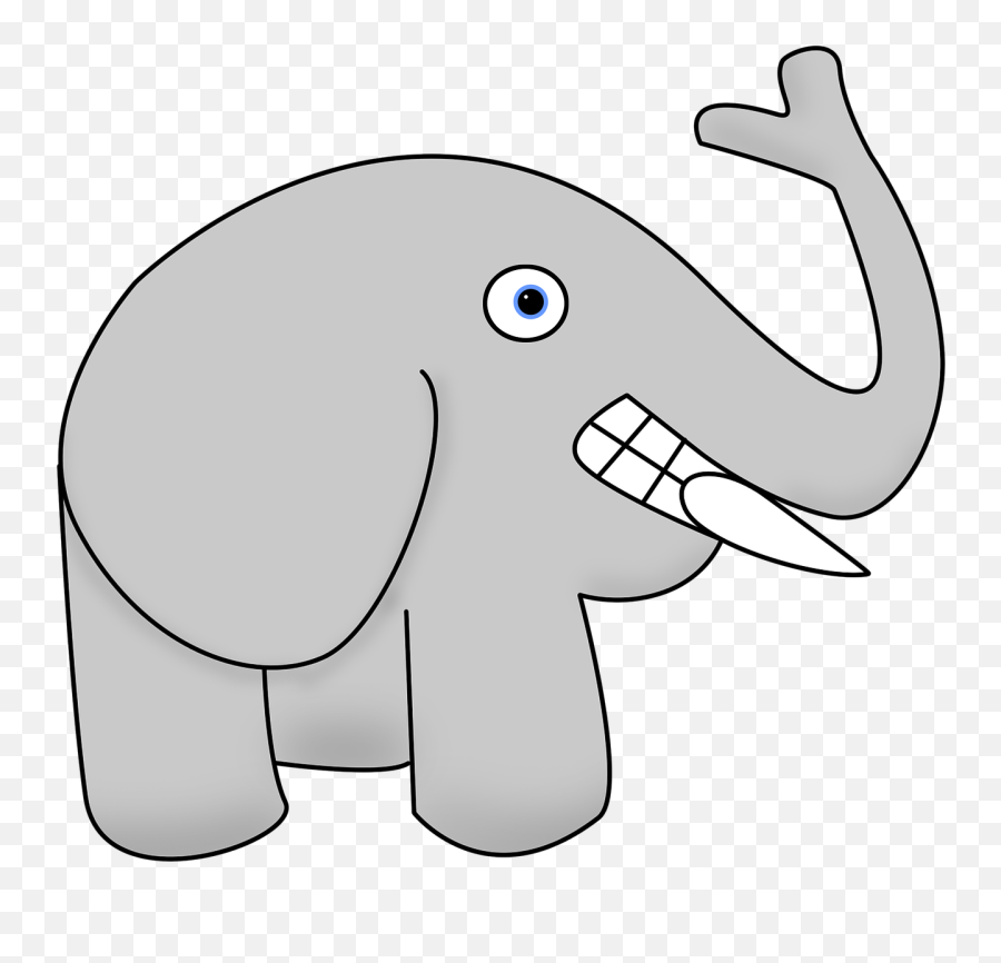 Download Free Photo Of Elephantcartoonanimalangrydrawing Emoji,White Elephant Clipart