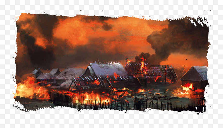 Dirt Explosion - Fantasy Village On Fire Png Download Fantasy Farm On Fire Emoji,Fire Png